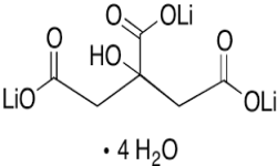 Lithium Citrate Anhydrous Tetrahydrate Suppliers